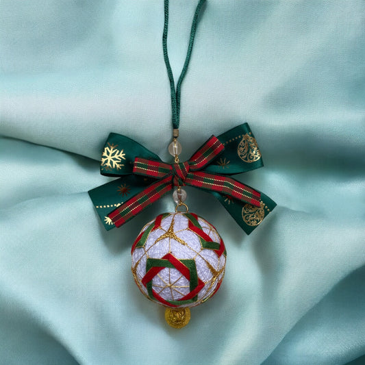 Christmas Temari Ball -