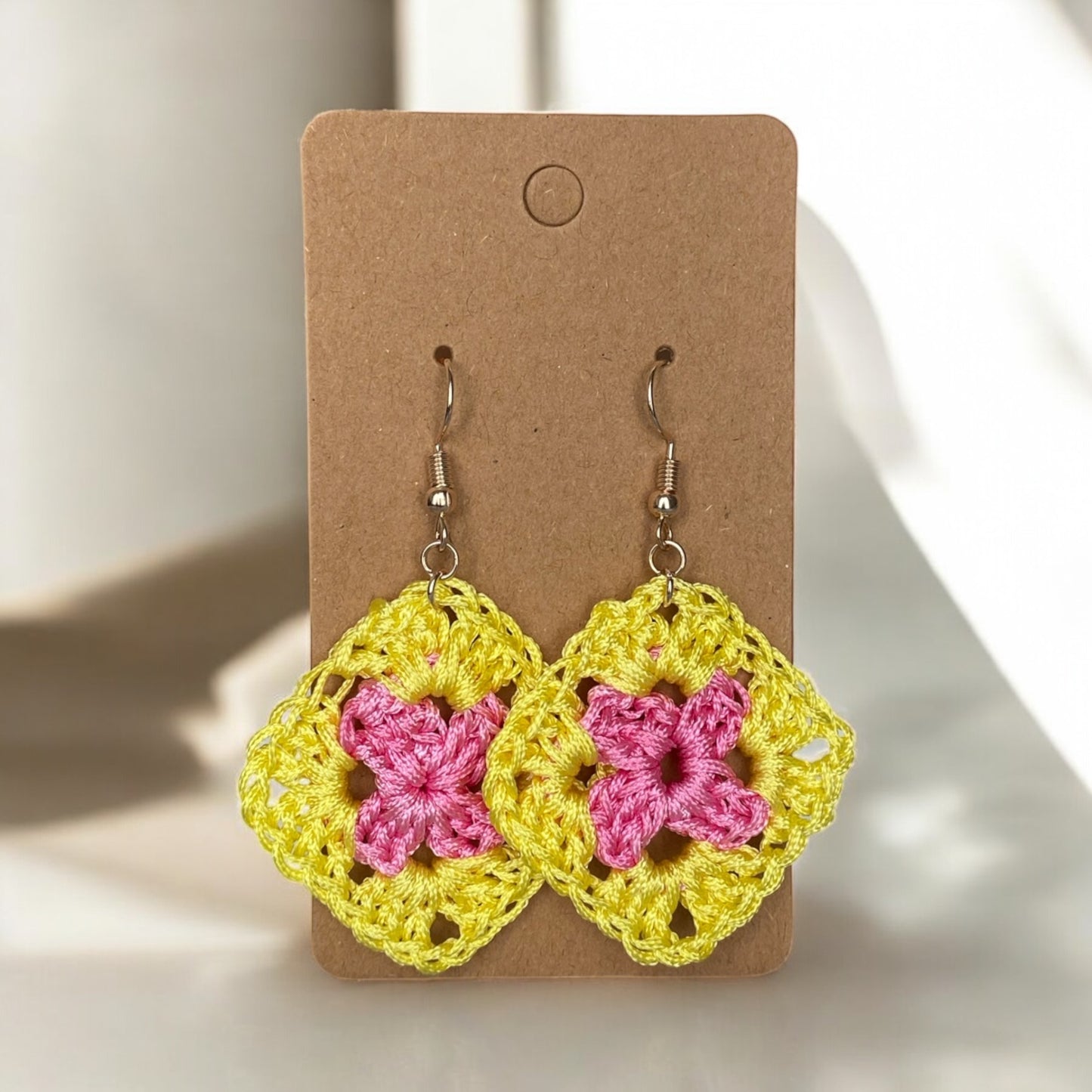 Granny Square Earrings