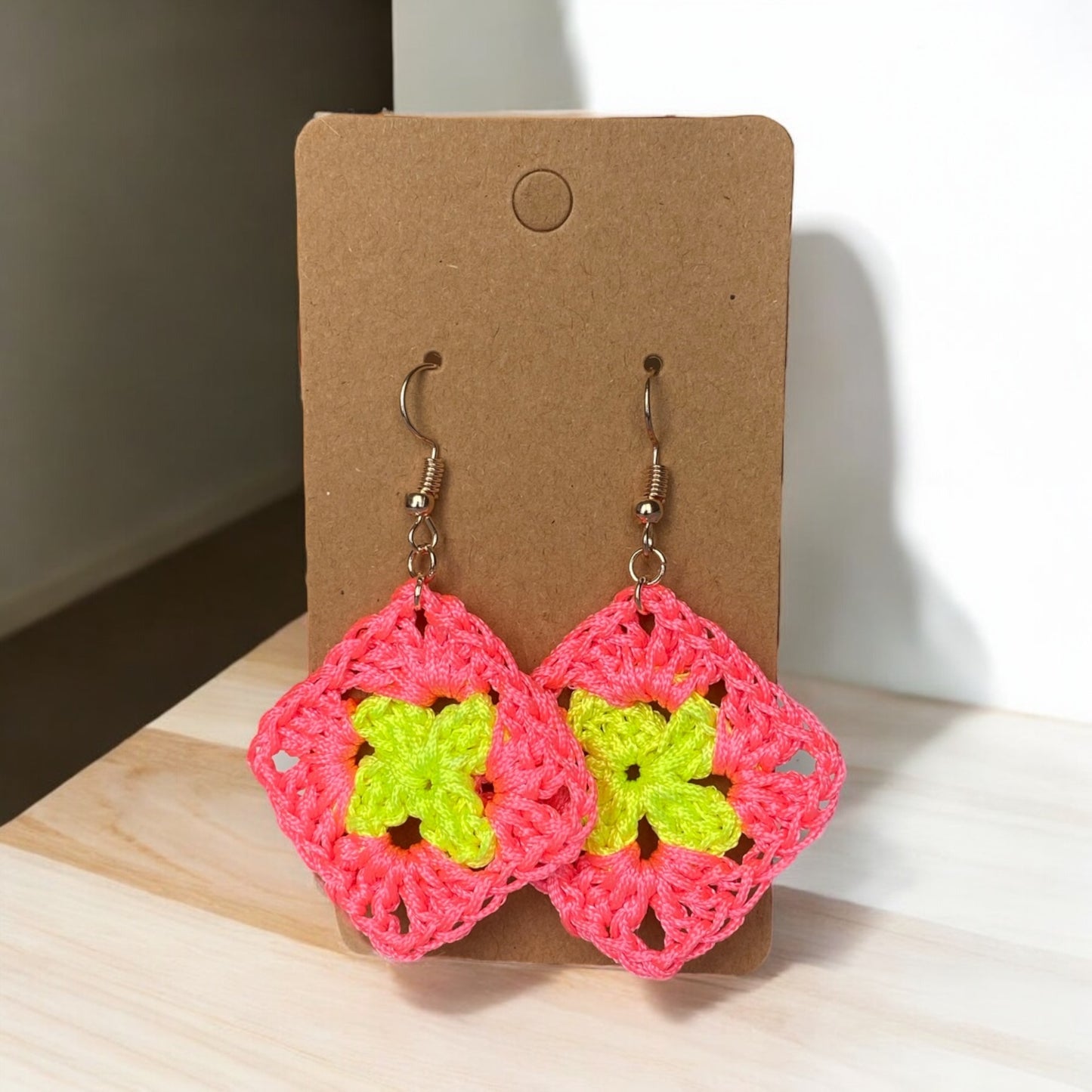 Granny Square Earrings