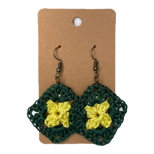 Granny Square Earrings